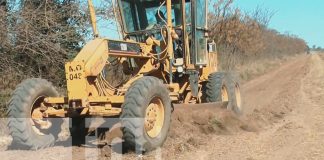 Foto: Mejoramiento de caminos rurales en Nandaime/ TN8