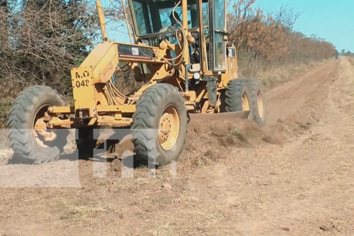 Foto: Mejoramiento de caminos rurales en Nandaime/ TN8 Foto: Mejoramiento de caminos rurales en Nandaime/ TN8