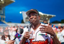 Foto: Masaya le da la bienvenida a Dusty Baker/TN8