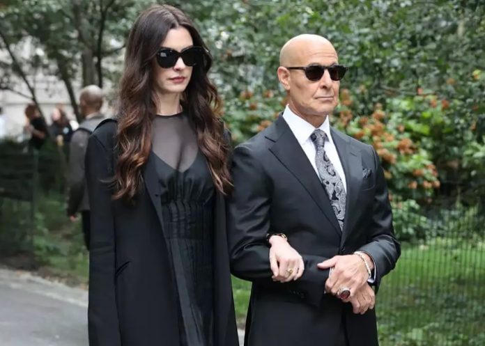 Foto: ¿Un funeral en El diablo viste a la moda 2? /cortesía