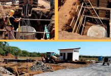 Avanza al 65% el proyecto de saneamiento en El Viejo con apoyo del BCIE Foto: saneamiento en El Viejo /cortesía
