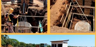 Foto: saneamiento en El Viejo /cortesía