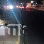 Foto: Accidente de tránsito vuelve a encender alarmas en Managua/ TN8