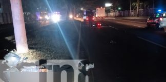 Foto: Accidente de tránsito vuelve a encender alarmas en Managua/ TN8