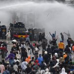 Protestas en Indonesia dejan al menos 15 detenidos tras enfrentamientos Foto: Estalla la indignación social en Indonesia /cortesía