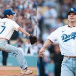 V de BTS lanza la primera bola en histórico juego de los Dodgers en la MLB Foto: V, integrante de la banda surcoreana BTS / Cortesía