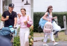 Foto: Millie Bobby Brown y Jake Bongiovi con su bebé / Cortesía