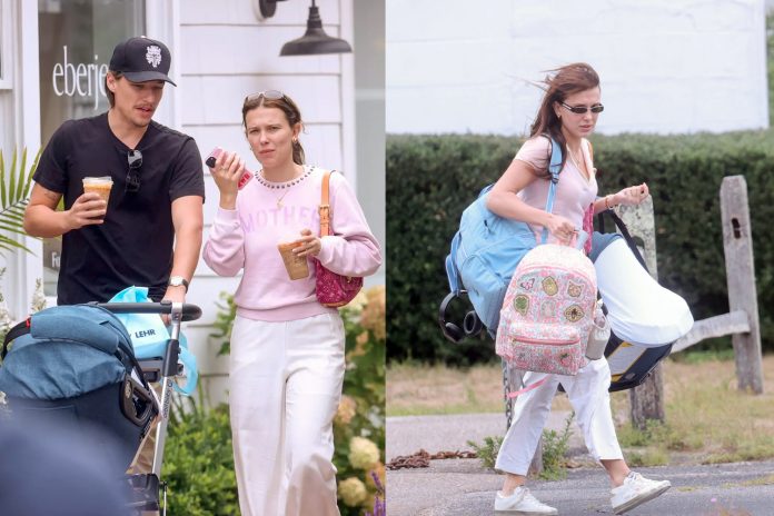 Foto: Millie Bobby Brown y Jake Bongiovi con su bebé / Cortesía Foto: Millie Bobby Brown y Jake Bongiovi con su bebé / Cortesía