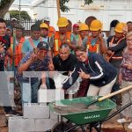 Inicia segunda etapa de remodelación del parque central del municipio de San Marcos Foto: En San Marcos, remodelación del parque central/TN8