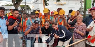 Foto: En San Marcos, remodelación del parque central/TN8