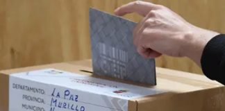 Foto: Elecciones en Bolivia /cortesía