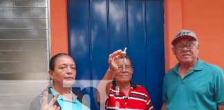 Foto: Nandaime entrega casas a tres familias/TN8