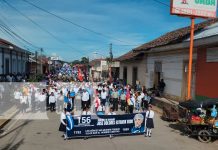 Foto: Nandaime rinde homenaje al General Estrada en su 156 aniversario/TN8