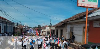 Foto: Nandaime rinde homenaje al General Estrada en su 156 aniversario/TN8
