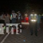 Tres jóvenes lesionados en accidente de motocicleta en carretera Juigalpa, Puerto Díaz Foto: fuerte accidente de tránsito deja 3 lesionados en Juigalpa/ TN8