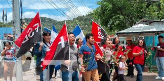Foto: Nicaragua rinde Homenaje a Tomas y Fidel/TN8