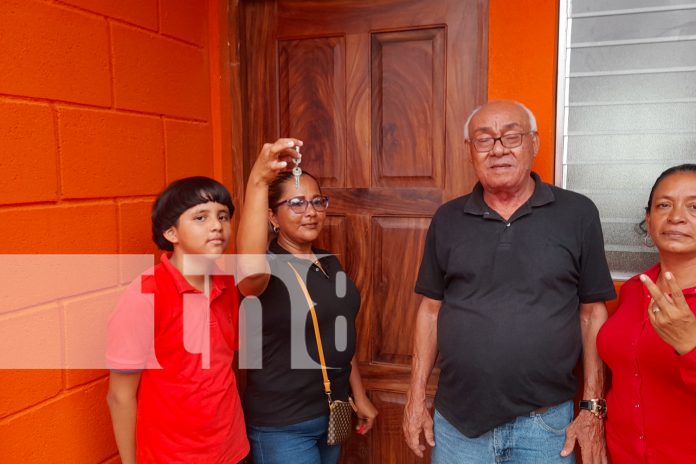 Foto: Viviendas con agua, energía y adoquinado en Nandaime/TN8 Foto: Viviendas con agua, energía y adoquinado en Nandaime/TN8