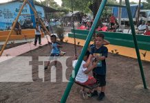 ¡Más diversión! Inauguran remodelación de parque en la Isla de Ometepe Foto: ¡Más diversión! Inauguran remodelación de parque en la Isla de Ometepe/TN8