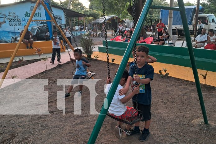 3 Foto: ¡Más diversión! Inauguran remodelación de parque en la Isla de Ometepe/TN8