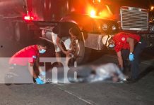 Tragedia en Managua: hombre pierde la vida al ser arrollado por cisterna Foto: Tragedia en Managua: hombre pierde la vida al ser arrollado por cisterna/TN8