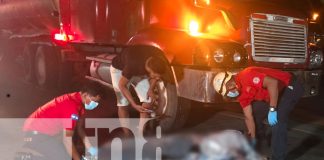 Foto: Tragedia en Managua: hombre pierde la vida al ser arrollado por cisterna/TN8