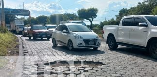 Foto: caídas y accidentes: la otra cara de los baches en la Managua/TN8