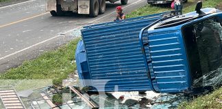 Foto: accidente en Juigalpa deja daños materiales/TN8