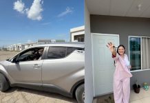 Foto: Salma Flores presume carro y casa propia /Cortesía