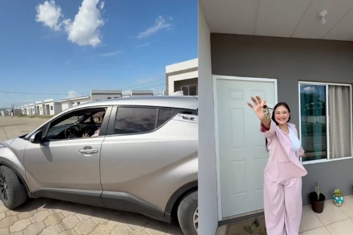 Foto: Salma Flores presume carro y casa propia /Cortesía Foto: Salma Flores presume carro y casa propia /Cortesía