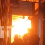Voraz incendio arrasa tramos del Mercado Oriental en Managua Foto: Voraz incendio arrasa tramos del Mercado Oriental/TN8