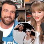 Taylor Swift y Travis Kelce juntos en el podcast más esperado Foto: Taylor Swift fue anunciada como la invitada para el podcast de Travis Kelce/ Cortesía