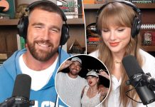 Foto: Taylor Swift fue anunciada como la invitada para el podcast de Travis Kelce/ Cortesía