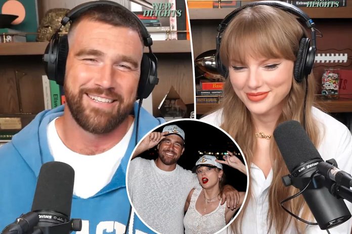 Foto: Taylor Swift fue anunciada como la invitada para el podcast de Travis Kelce/ Cortesía Foto: Taylor Swift fue anunciada como la invitada para el podcast de Travis Kelce/ Cortesía