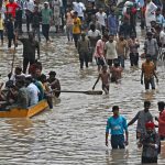 Lluvias monzónicas dejan al menos 21 muertos en Maharashtra, India Foto: Inundaciones y daños agrícolas en India/ Cortesía