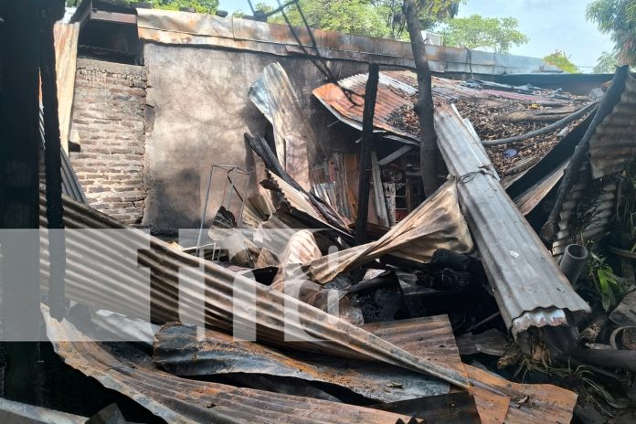 Foto: Prende fuego a vivienda de su expareja en Estelí /TN8 Foto: Prende fuego a vivienda de su expareja en Estelí /TN8