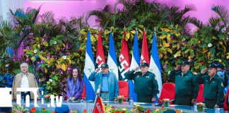 Foto: Comandante Daniel Ortega en acto por el 45 aniversario de la Fuerza Naval de Nicaragua / TN8