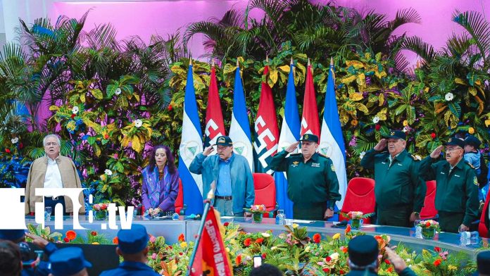 Foto: Comandante Daniel Ortega en acto por el 45 aniversario de la Fuerza Naval de Nicaragua / TN8 Foto: Comandante Daniel Ortega en acto por el 45 aniversario de la Fuerza Naval de Nicaragua / TN8