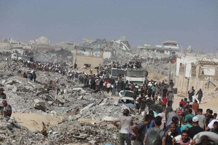 Foto: Saqueos impiden que la ayuda llegue a Gaza /Cortesía