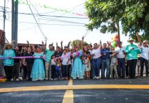 Foto: Cuatro calles nuevas en la Colonia Tenderí, Managua / TN8