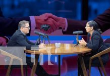 Foto: Entrevista en Estudio TN8 con Wendy Morales, Procuradora General de la República de Nicaragua / TN8