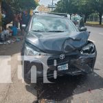 Foto: Un milagro salvó a dos mujeres de un accidente fatal en carretera a Masaya / TN8