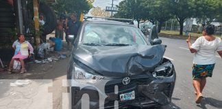 Foto: Un milagro salvó a dos mujeres de un accidente fatal en carretera a Masaya / TN8