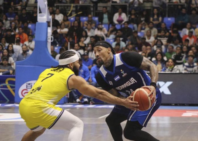 Jared Ruiz Nicaragua pierde ante Colombia en la AmeriCup