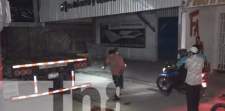 Foto: Joven cae y es atropellado en Estelí/TN8