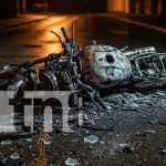 Tragedia en el Caribe Norte: Motociclista muere tras brutal choque Foto: choque en la Costa Caribe Norte/ TN8