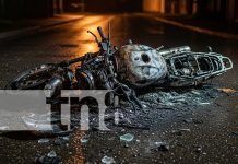Tragedia en el Caribe Norte: Motociclista muere tras brutal choque Foto: choque en la Costa Caribe Norte/ TN8