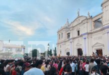 Foto: León en la Gritería Chiquita/TN8