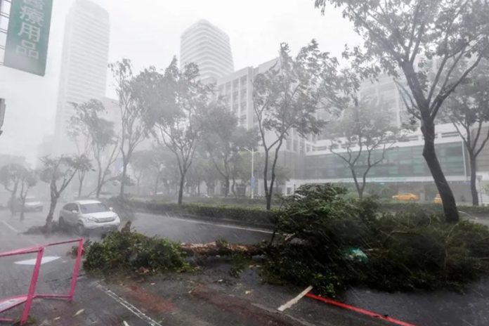 Foto: Intensas lluvias dejan decenas de heridos en Taiwán /Cortesía Foto: Intensas lluvias dejan decenas de heridos en Taiwán /Cortesía