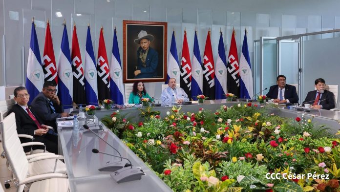 Foto: Co-Presidentes de Nicaragua, Daniel Ortega y Rosario Murillo en XIII Cumbre Extraordinaria del ALBA-TCP
