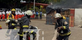 Foto: Bomberos se capacitan en investigación de incendios /TN8